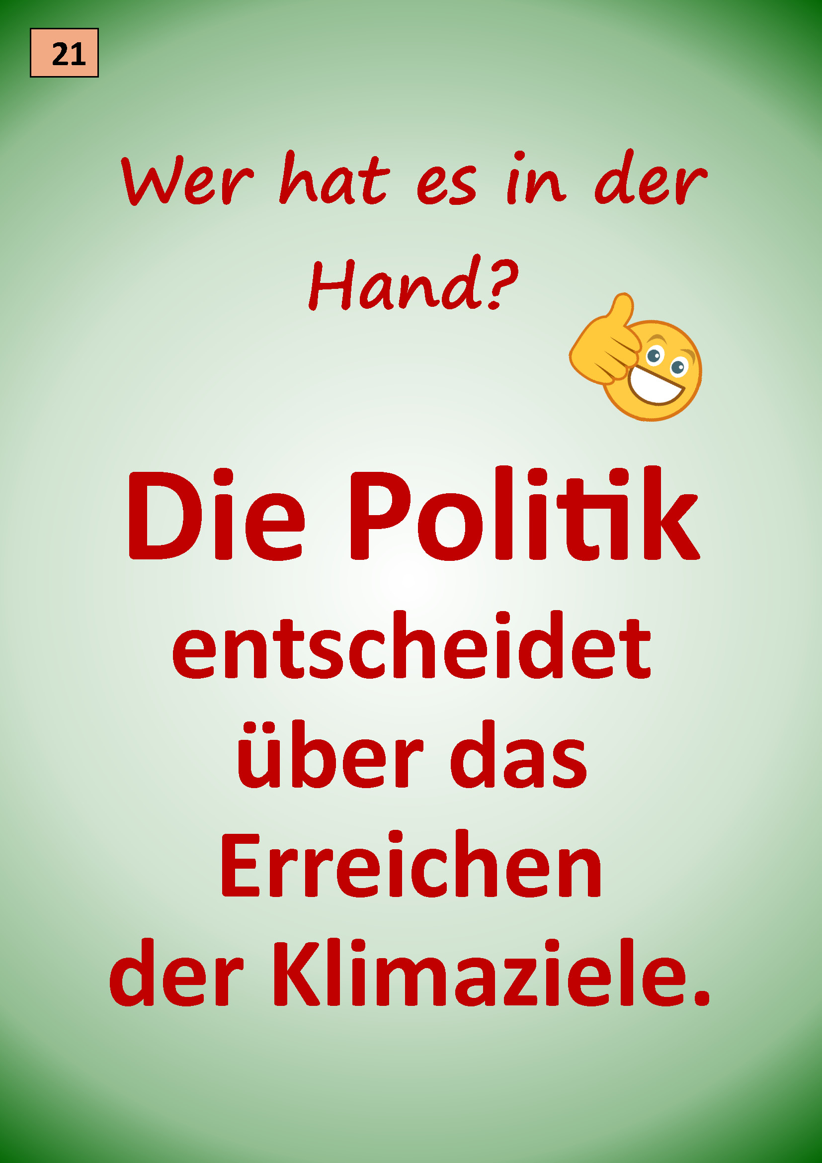 Vorschau Klimafaktenberg, Tafel 21